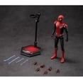 thumbnail image 2 of ZD Toys No Way Home Spider-man Red and Black Upgraded Suit Collector action figure, 2 of 5