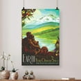thumbnail image 5 of Earth Your Oasis In Space NASA Space Travel Retro Futurism Fantasy Cool Wall Art Print Poster Retro Style - Size 24''x36'' - Postora, 5 of 5