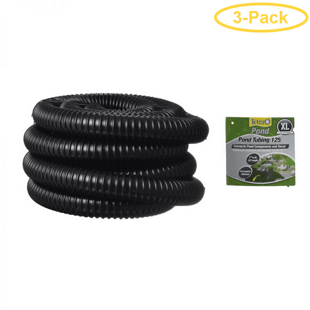 - Tetra Pond Pond Tubing - Black 20' Long x 1-1/4 Diameter - Pack of 3