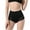 A Black, variant on Elainilye Fashion Body Shaper Tummy Control Shapewear Girdle Corset Waist Shapewear Bottoms Shorts,Brown