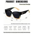 thumbnail image 4 of Gafas de Sol Polarizadas KANASTAL UV400 para Usar Sobre Anteojos, 4 of 6