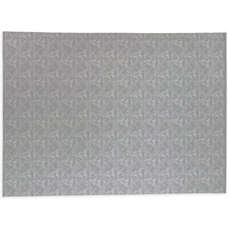 

Dipped Herringbone Grey Kitchen Mat by Kavka Designs