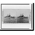 thumbnail image 2 of Historic Framed Print, Sampson's fleet, U.S. battleship Iowa, 17-7/8" x 21-7/8", 2 of 9
