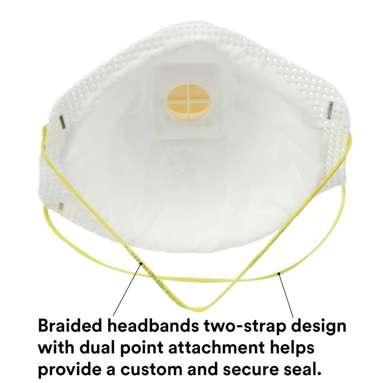 3M 07185 N95 Particulate Respirator 80 Pack