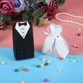 thumbnail image 3 of MAGT Caja de Dulces, Elegante Caja de Dulces romántica Regalo Novela Cartón Caja de Dulces Mini Traje de Negocios Fiesta de Bodas Caja de Dulces para Regalo de Fiesta de Bodas(2#), 3 of 5