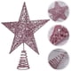 thumbnail image 2 of Adorno de estrella de hierro para árbol de Navidad, adornos brillantes para decoración de árbol de Navidad, 2 of 5