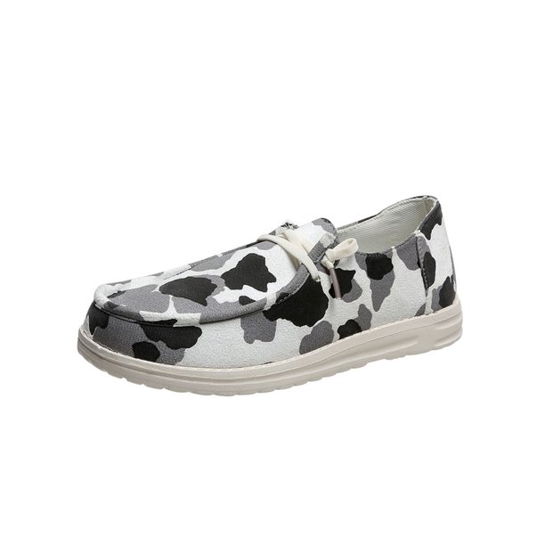 SIMANLAN Women Boat Shoe Comfort Casual Shoes Slip On Loafers Ladies