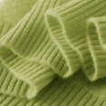 thumbnail image 6 of NMMUED Light Sweaters for Women Sweater Tops for Women Soft Sweaters for Women Long Sleeve Sweaters for Women Knit Sweater for Women Tunic Sweaters for Women Knit Top Light Green L, 6 of 7