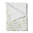 thumbnail image 2 of Bicycle Soft Flannel Fleece Blanket, Classic Design Bicycle Drawings of Pastel Colors Retro Style White Background, Cozy Plush for Indoor and Outdoor Use, 50" x 60", Cadet Blue Camel, by Ambesonne, 2 of 5