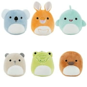 Squishville by Original Squishmallows Down Under Squad Plush - Six 2 inch Plush - Child's Ultra Soft Plush Toy