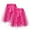 Hot Pink, variant on 2PC Womens Holiday Dresses For Women Layer Dance Tutu Sequin Skirt With Bow And Belt Handmade Performance Skirt Pink
