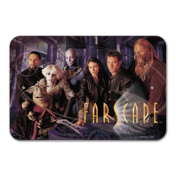 Farscape Crew Group Shot With Logo Home Business Office Sign