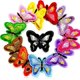 thumbnail image 1 of 11 parches de mariposas multicolores al azar, 1 of 5