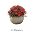 thumbnail image 4 of Bearachild Plantas artificiales en macetas No tóxico Degradable Apariencia realista Sala de estar Flores falsas Decoración JH3423, 4 of 6