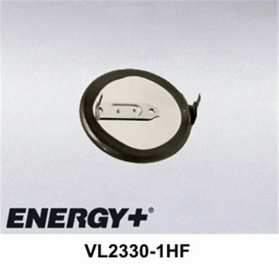 FedCo Batteries Compatible with Panasonic VL2330-1HF Rechargeable Lithium Coin Cell - 50mAh