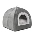 thumbnail image 1 of Cueva Cama para Gatos WINDRACING Gris para Gatos de Interior, Gatitos y Mascotas, 1 of 6