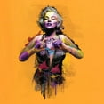 thumbnail image 5 of Wild Bobby Marilyn Monroe Watercolor Love Pop Culture Men Graphic Tee, Gold, 5X-Large, 5 of 5