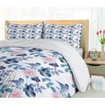 thumbnail image 5 of Ambesonne Blue Duvet Cover Sets, Spring Sparrow Birds, 2-Queen, Royal Blue Sky Blue, 5 of 7