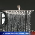 thumbnail image 3 of Rainlex One-Handle 1-Spray Setting Brushed Nickel Bathtub Shower Faucet, 3 of 11