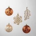 thumbnail image 5 of Dmlowu Christmas Tree Decorations, 62Pcs Shatterproof Christmas Ball Ornaments Set of Snowflake Pinecone Leaf Pendants, Assorted Hanging Ornaments for Holiday, 5 of 8