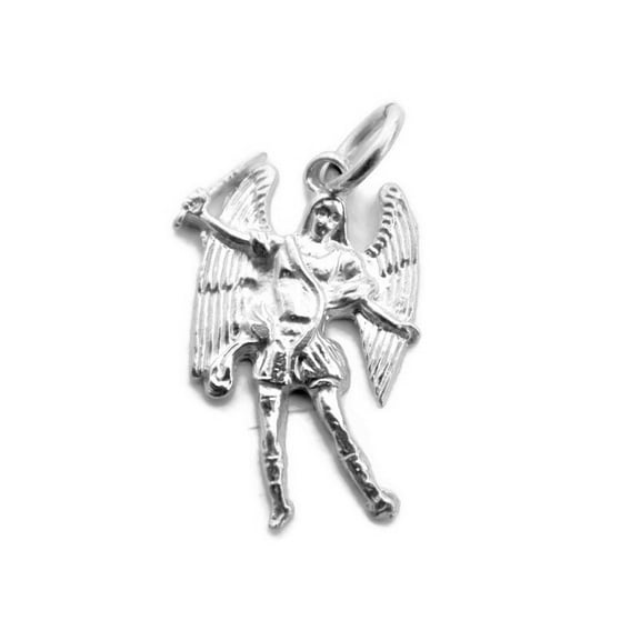 ARCHANGEL MICHAEL (ARCANGEL MIGUEL) .925 STERLING SILVER CHARM