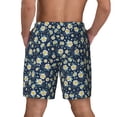 thumbnail image 4 of Haiem Daisy Floral B Mens Swim Trunks with Compression Liner 2 in 1 Swimming Shorts Stretch Swimwear Quick Dry,Board Shorts-X-Large, 4 of 9