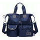 thumbnail image 1 of Bolsa  Bloosom Mujer Impermeable Viaje Nylon Crossbody Bandolera Azul Obscuro, 1 of 4