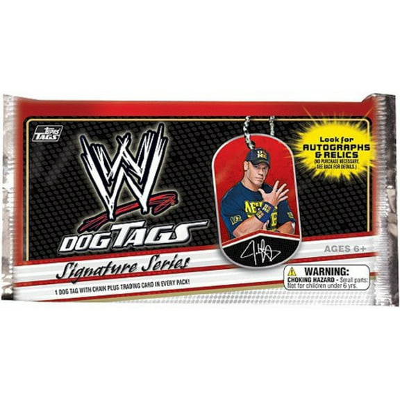 WWE Wrestling 2013 Signature Series Dog Tag Pack