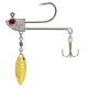 thumbnail image 1 of Wosthever Señuelos duros, cebos de acero al carbono, anzuelos triples para peces, Kit giratorio de lentejuelas, Wobbler, Crankbaits portátiles, Pescar 5cm, 1 of 6