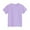 Light Purple, variant on Kiijoy Short Sleeve T-Shirt for Boys Cotton Solid Basic T Shirt Children's Casual Tshirt