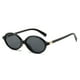 thumbnail image 1 of Gafas de sol ovaladas vintage para mujer y gafas de sol redondas pequeñas para hombre estilo retro años 90, 1 of 2