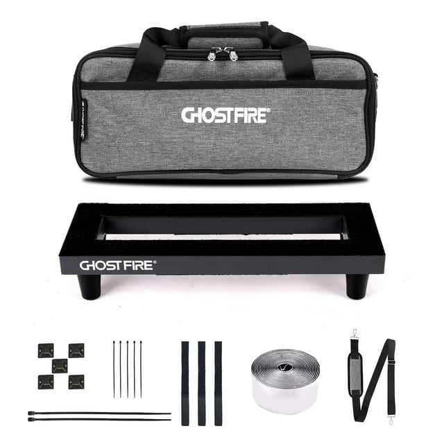 Pedalera de guitarra GHOSTFIRE SPL-01, aleación de aluminio, 0,36 kg