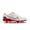 WHITE | SCARLET, variant on Nike Alpha Huarache Keystone Low Rubber Baseball Cleats Black | Gray Size 9 Medium