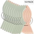 thumbnail image 4 of Paquete de 10 clips para toallas de playa para sillas de playa, tamaño gigante, pinzas de plástico para ropa, pinzas para colgar, artículos grandes para vacaciones en crucero oso de fresa Electrónica, 4 of 6