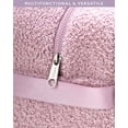 thumbnail image 6 of Bliss Travel Blanket Set - 4 Piece Plush Travel Blanket, Carry On Bag, Sleep Mask and Scrunchie, 6 of 7
