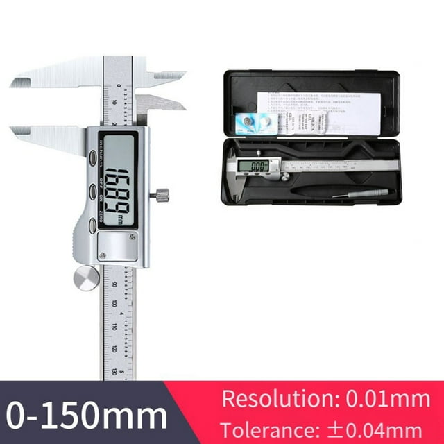 Precision Stainless Steel Electronic Digital Vernier Caliper - Accurate