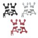 thumbnail image 5 of RC Shock alicates Motores Piezas de repuesto Accesorio de vehículos de metal para reemplazar los accesorios de automóviles Reemplazo para SCX10 90046 Silver 4 Pieces sidaley FN001655-02, 5 of 7