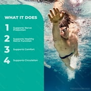 (2 Pack) NerveCalm – Natural Daily Support Blend for Nerves, Memory & Focus | Nerve Calm Easy-to-Take Capsules (120 Capsules)