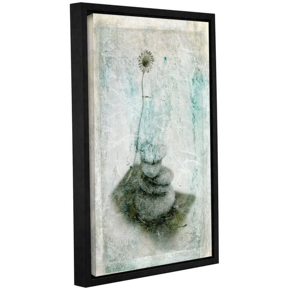 Elena Ray "Leaf IV" Gallery-Wrapped Floater-Framed Canvas