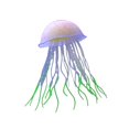 thumbnail image 4 of Acuario Paisajismo Decoración Respndor Simución Adorno de medusas 1 pieza - Medusa 1 Medusa 1 Verde Colco Decoración del tanque de peces de acuario, 4 of 8