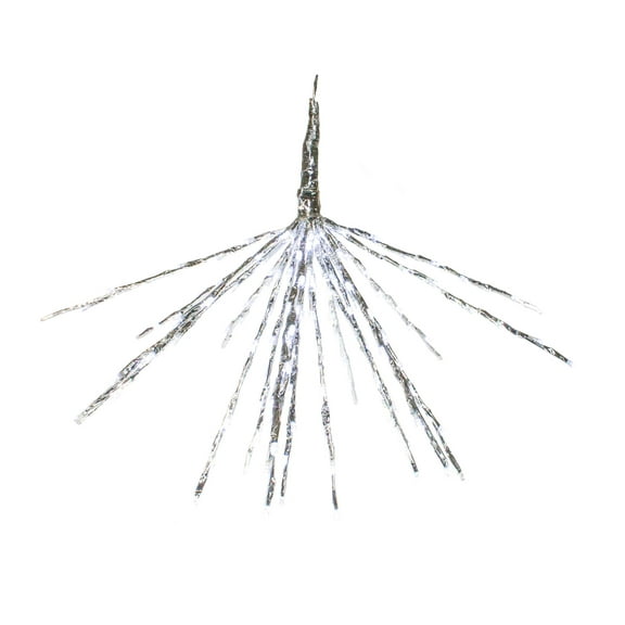 LED Protostars Pure White Silver 12" Tree