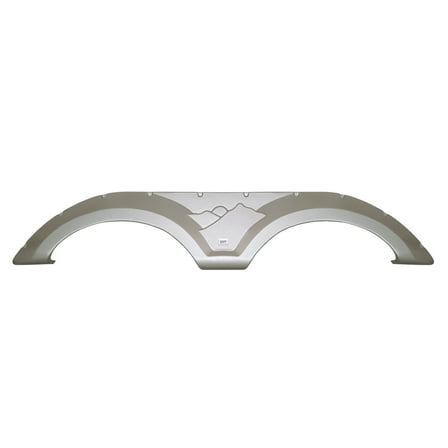 Icon 12860 Tandem Axle Fender Skirt FS2860 for Keystone - Champagne