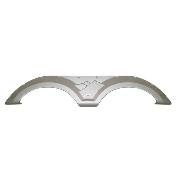 Icon 12860 Tandem Axle Fender Skirt FS2860 for Keystone - Champagne