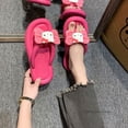 thumbnail image 3 of Bratz-pantalones con estampado rosa para hombre y mujer, pantalón de chándal con bolsillo para correr, mallas holgadas para gimnasio, chándal con cordón, pantalones para el sudor para pareja, 3 of 5