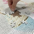thumbnail image 5 of Ambesonne Pink and Blue Jigsaw Puzzle Durable Cardboard, Cupcakes Photo Print, 1000 pcs, Pale Blue Cream Pink, 5 of 6