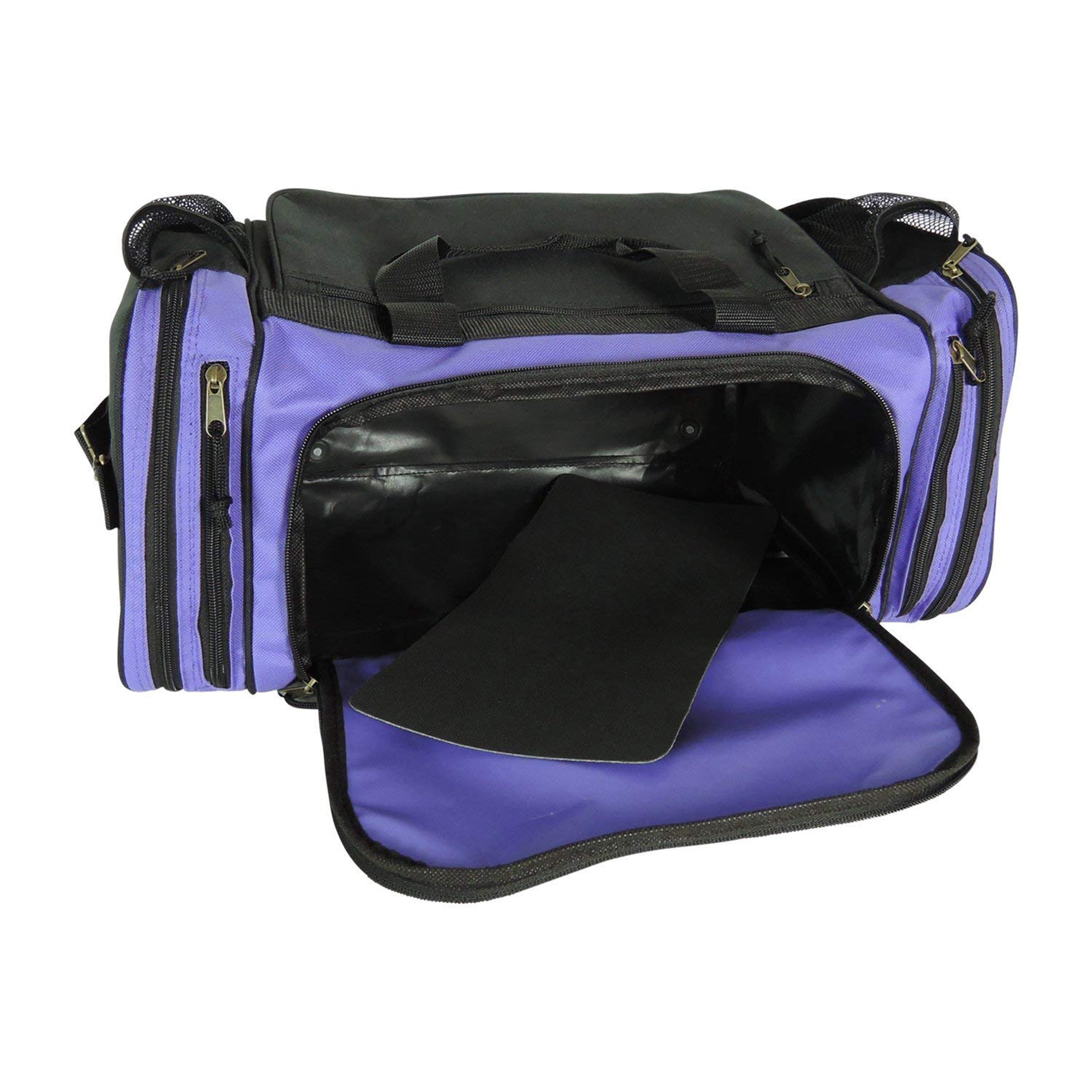 ProEquip 17" Sport Gym Duffle Bag Travel Size Sport Durable Gym Bag (Purple)