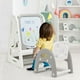 thumbnail image 5 of Costway Caballete para Pintar 2 en 1 para Niños Pizarra de Doble Cara y Librería 62,5 x 53 x 71-100 cm, 5 of 10