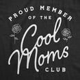 thumbnail image 2 of Womens Funny T Shirts Cool Moms Club Sarcastic Mothers Day Graphic Novelty Tee for Ladies Womens Graphic Tees, 2 of 9