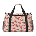 thumbnail image 1 of Fotbe Crab Lobster 1 Bolsa de Viaje con Estampado, Bolsa de Fin de Semana para Mujer con Compartimento para Zapatos, Bolsa de Gimnasio con Bolsillo Húmedo, 1 of 7