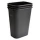 thumbnail image 2 of Cesto de basura Winco 38 L negro resistente para hogar y oficina, 2 of 4